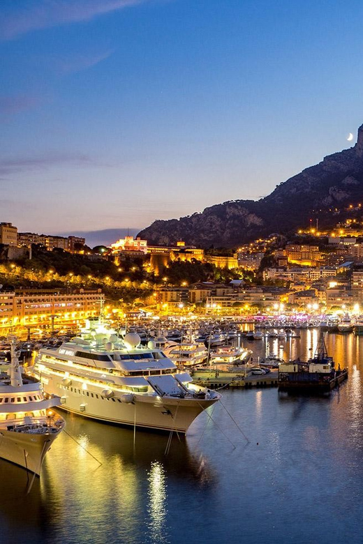 Nice: Formula 1 Track, Monaco, and Monte-Carlo Night Tour - Key Points