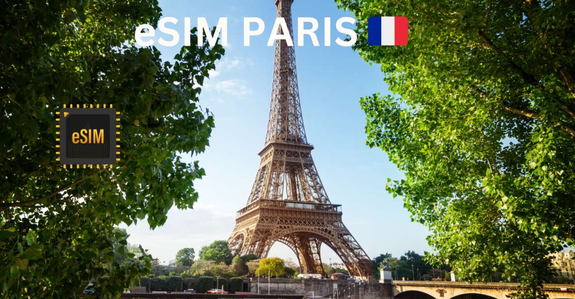 Paris: Esim Internet Data Plan for France High-Speed - Key Points