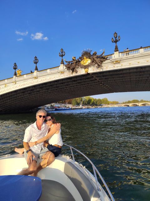 Paris Private Boat Seine River Start Near Eiffel Tower - Key Points