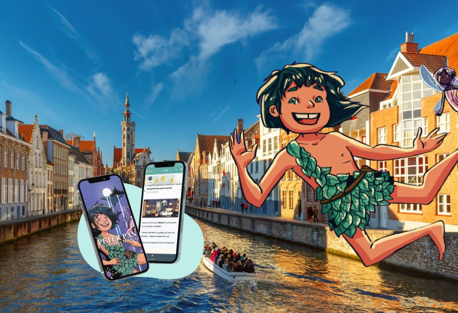 Peter Pan" Bruges: Scavenger Hunt for Kids (8-12) - Key Points