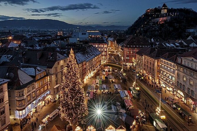 Private Christmas Time Day Tour to Graz From Vienna With Christmas Market - Key Points