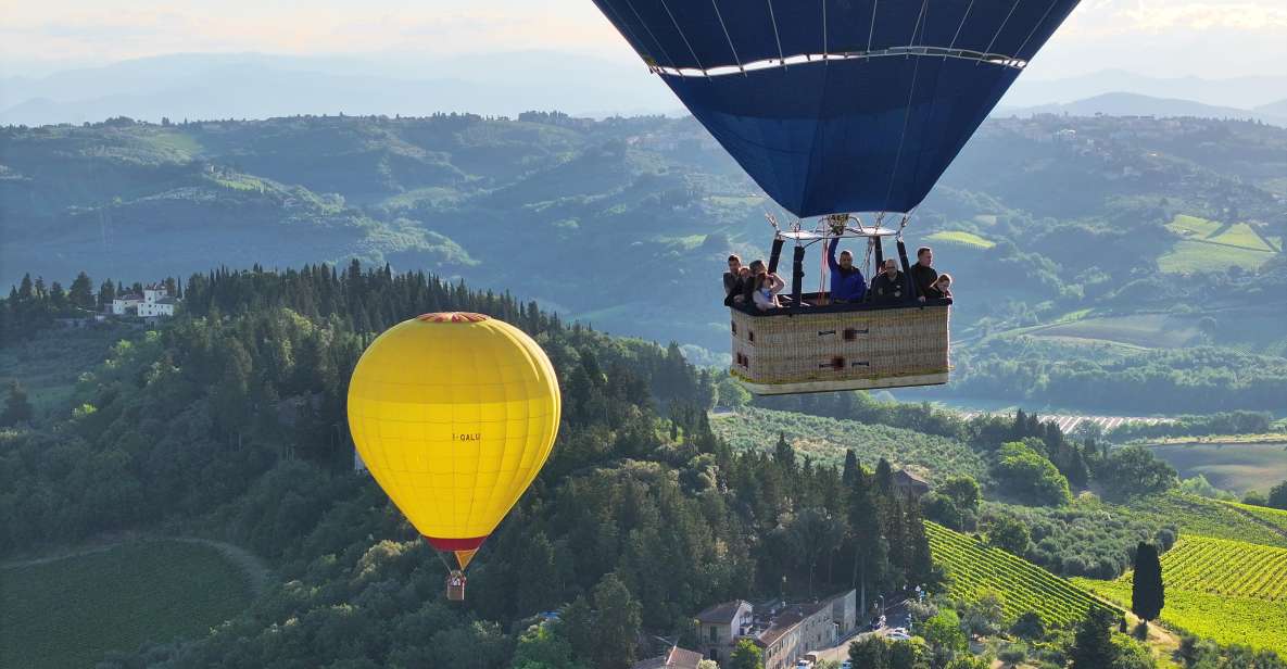 Private Hot Air Balloon, Pienza, Montalcino, Val Dorcia - Key Points