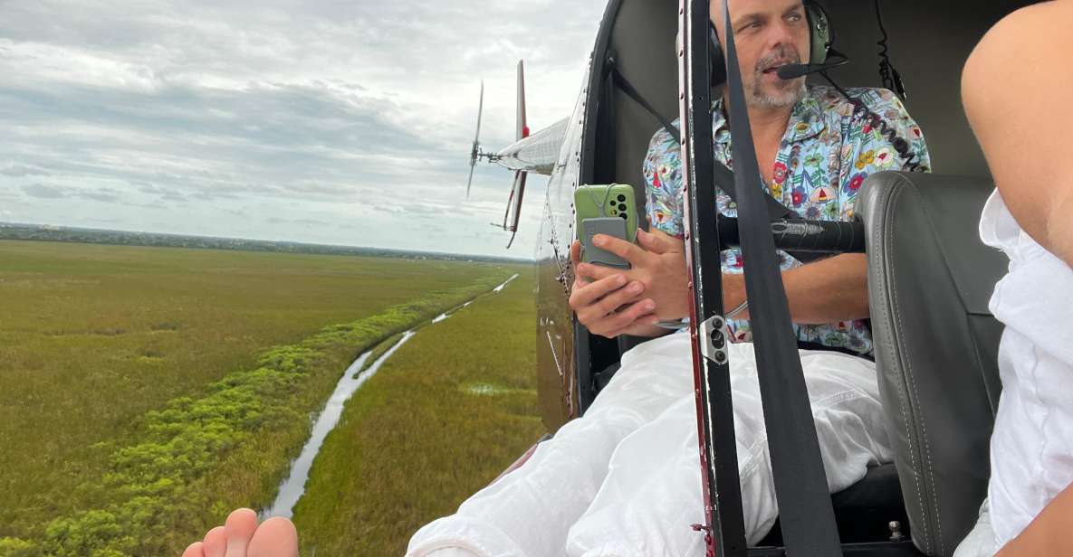 Private HOUR Helicopter Lauderdale -Everglades -Miami Beach - Key Points