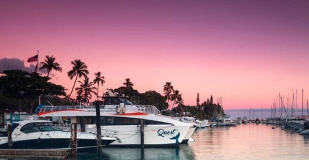 South Maui: Sunset Cruise With 4-Course Dinner and Drinks - Key Points