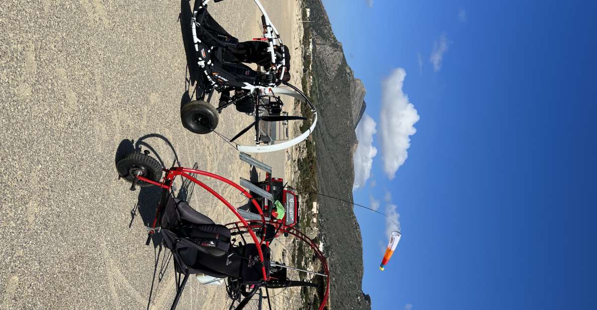 Syvota or Ioannina: Private Tandem Paratrike Flight - Key Points