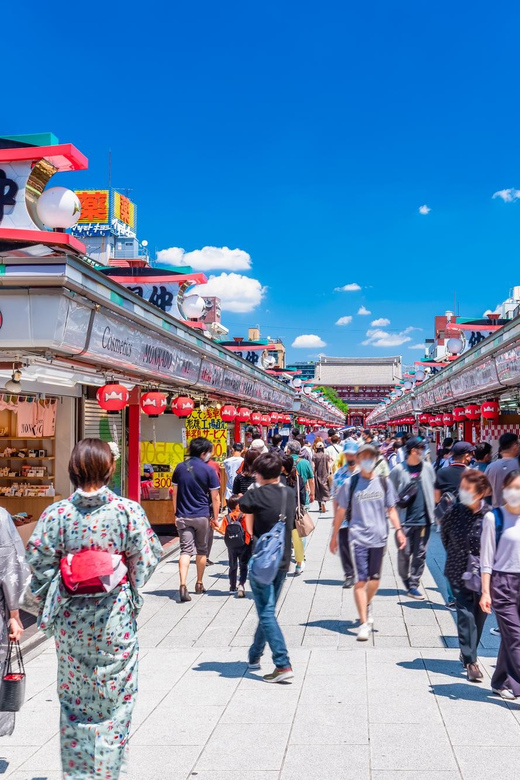 Tokyo : Asakusa Sumida River Walk to Senso-Ji Temple Tour - Key Points