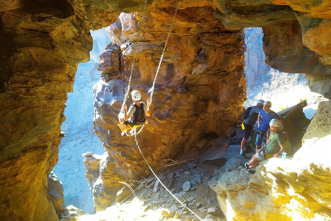 Via Ferrata in Gran Canaria. Vertical Adventure Park. Small Groups - Key Points