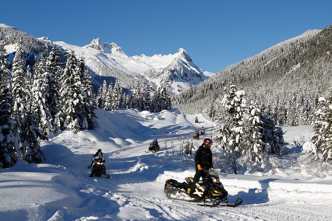 Whistler Snowmobiles Cruiser Tour - Key Points