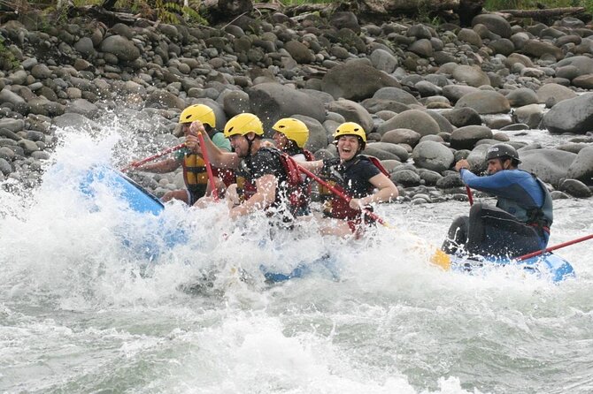 White Water River Rafting Class III-IV From La Fortuna-Arenal - Key Points