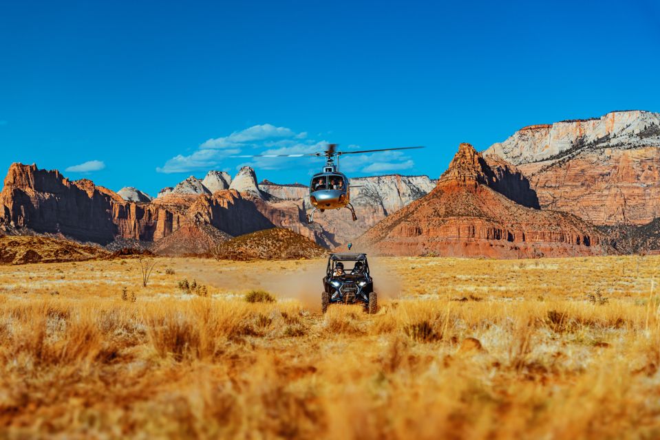 Zion National Park, Canaan Cliffs: Extended Helicopter Tour - Key Points