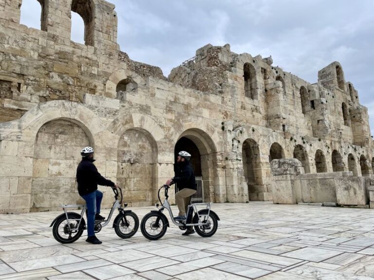 Athens: Traveling in Time Small-Group Guided E-Bike Tour