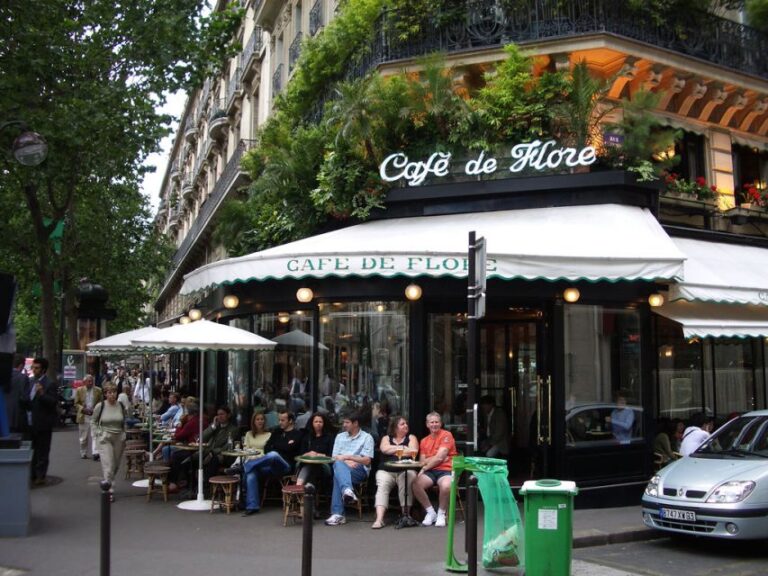 French Lesson at Cafe De Flore and Paris Guided Tour