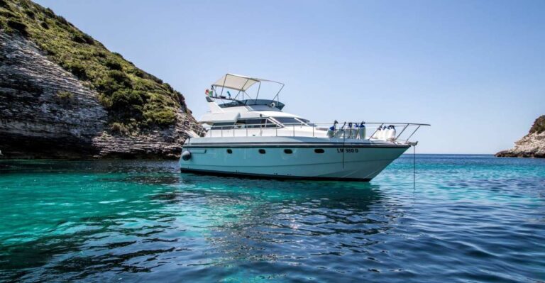 From La Maddalena or Palau: Maddalena Archipelago Yacht Trip