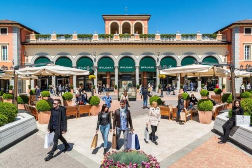 From Lake Como: Serravalle VIP Shopping and Wine Tasting - Tour Details