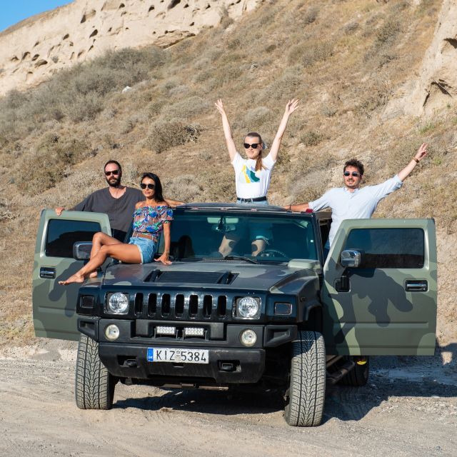 From Perissa: Private Santorini Safari Tour With Meal & Wine - Tour Location and Provider