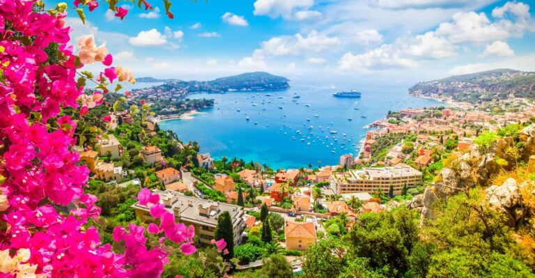 From Villefranche: Shore Excursion Eze, Monaco, Monte Carlo