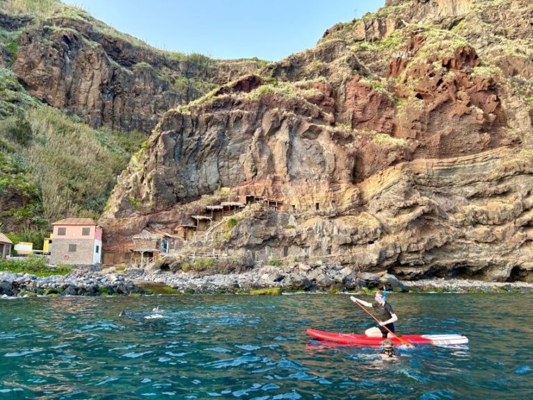 Funchal: Private Boat Tour With Snorkeling and Paddleboard