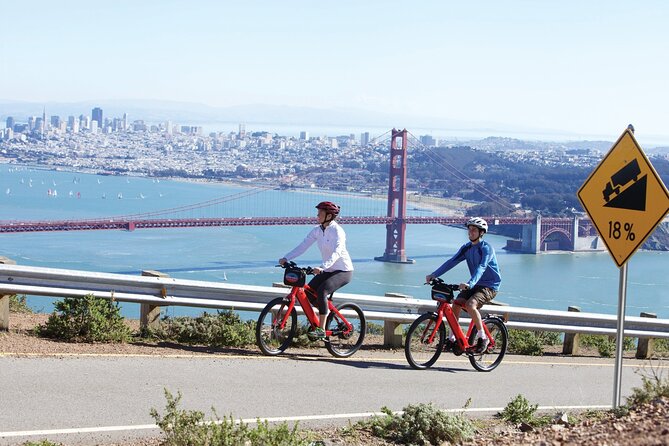 Golden Gate Bridge Guided Bicycle or E-Bike Tour From San Francisco to Sausalito - Tour Highlights