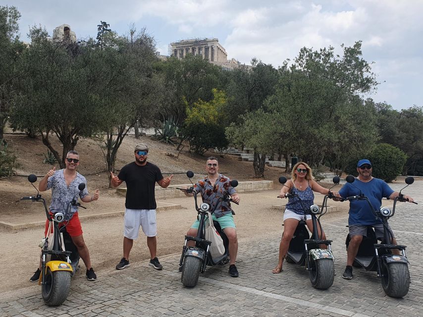 Gopro Adventure Tour in Acropolis Area by E-Scooter - Explore the Acropolis With Ease