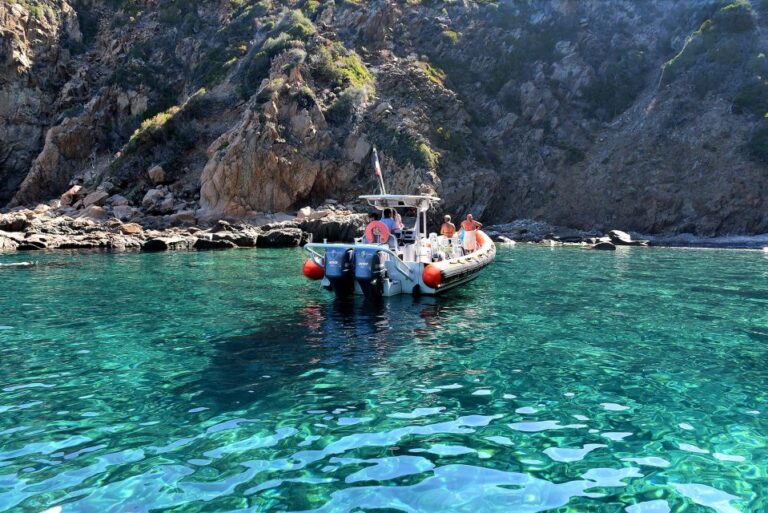 Near Ajaccio: Sanguinaires Islands Boat Trip Sunset Drinks