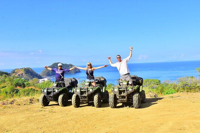 Ocean View Zip Line 2hr ATV Combo Jaco Beach and Los Suenos