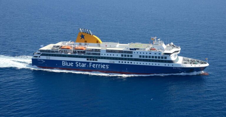 Paros Island/Athens Piraeus: 1-Way Transfer Ferry Tickets