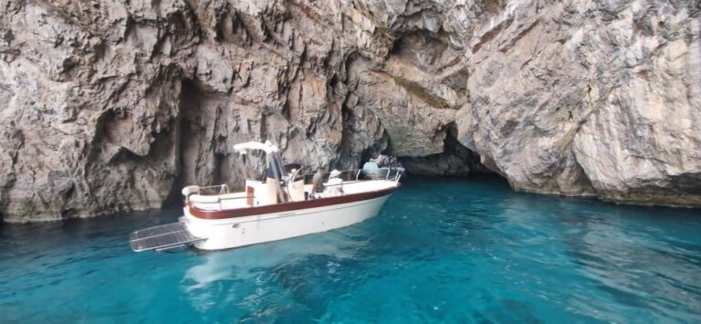 Private Boat Tour From Sorrento to Capri