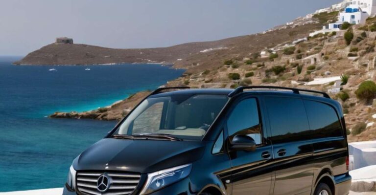 Private Transfer: From Your Hotel to Mykonos Airport-Minivan