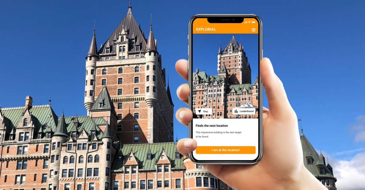 Quebec City: Old Quebec Scavenger Hunt Phone Walking Tour - Tour Details