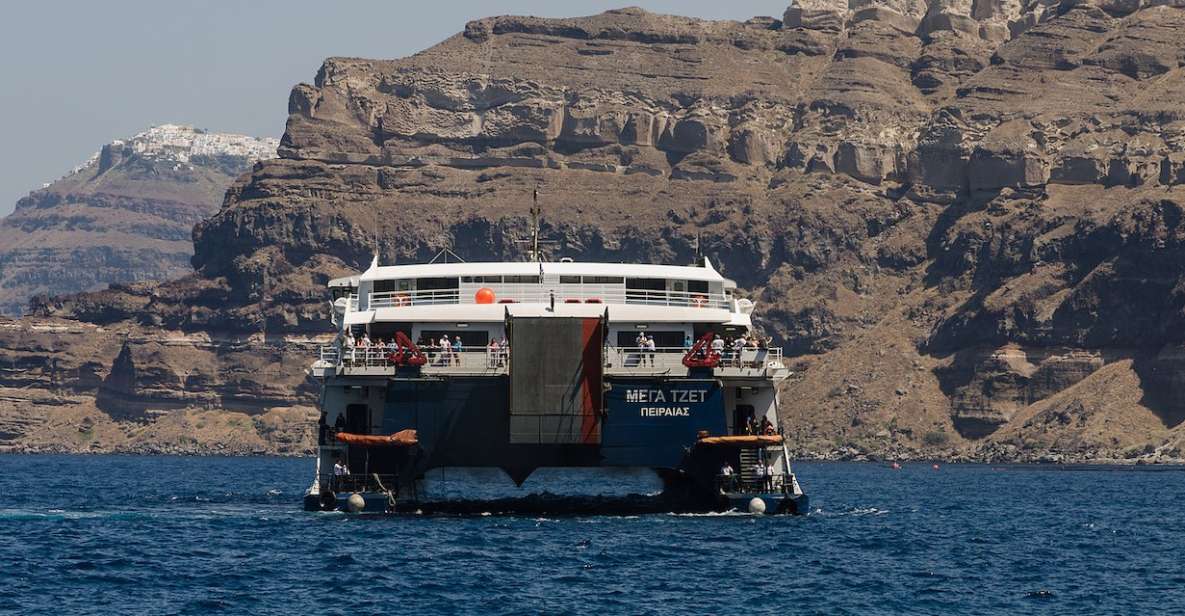 Santorini to Mykonos: Ferry Ticket & Hotel Transfer - Activity Details