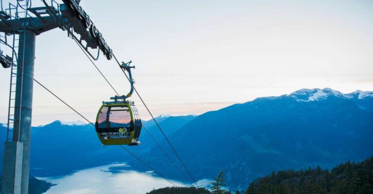 Squamish: Sea to Sky Gondola Admission Ticket