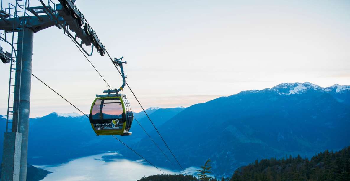 Squamish: Sea to Sky Gondola Admission Ticket - Ticket Details