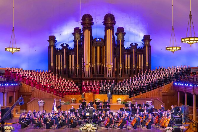 Tabernacle Choir Performance Salt Lake City Bus Tour