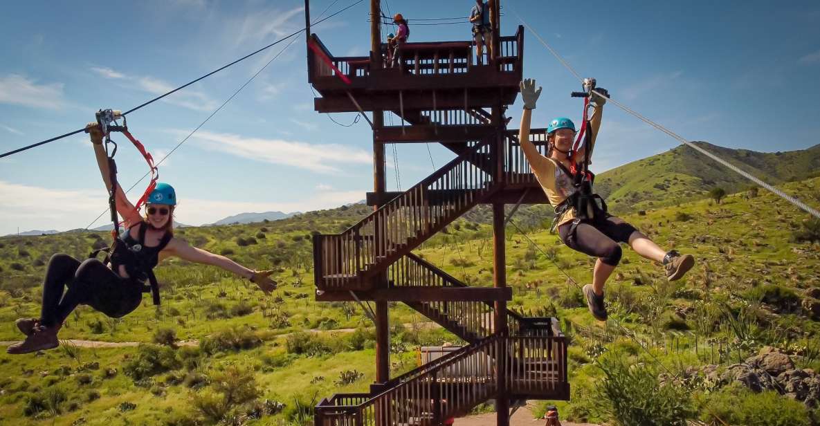 Tucson: 5-Line Zipline Course in the Sonoran Desert - Activity Description