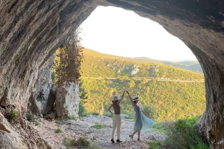 Zakynthos: Sunset Tour to Agalas Caves & Myzithres Viewpoint