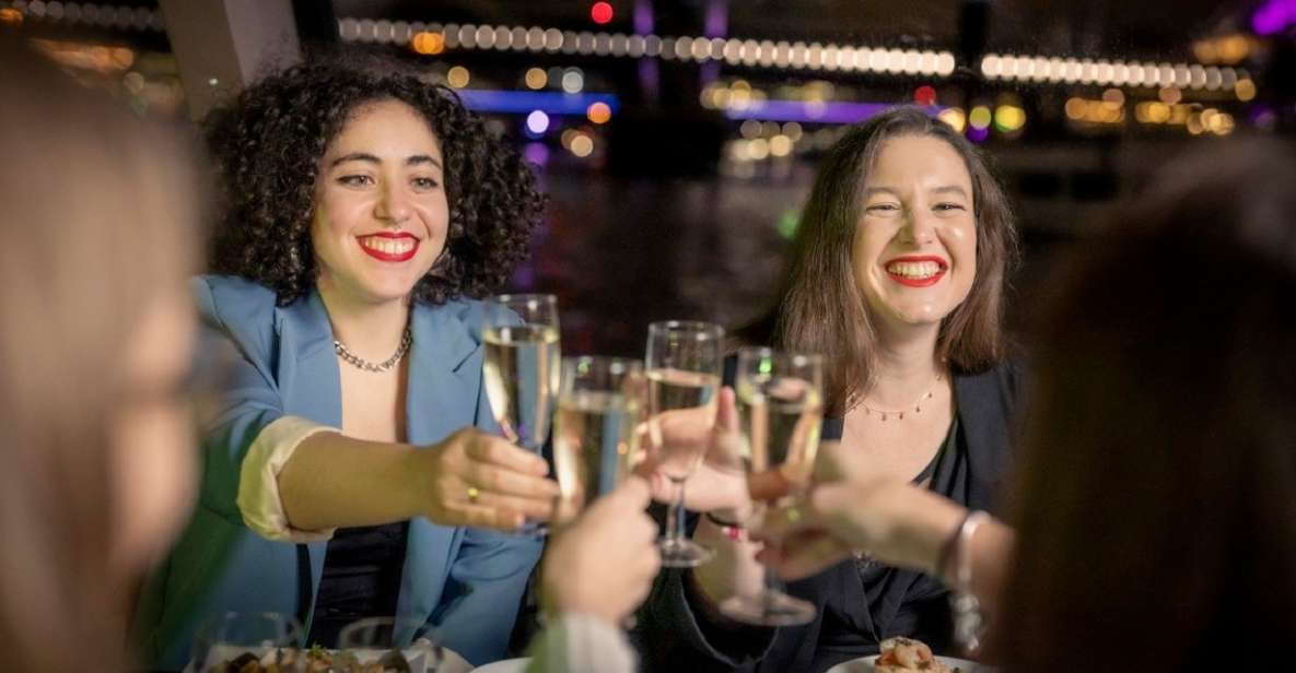 Festive London New Year's Eve 3-Course Dinner Cruise - Experience Highlights