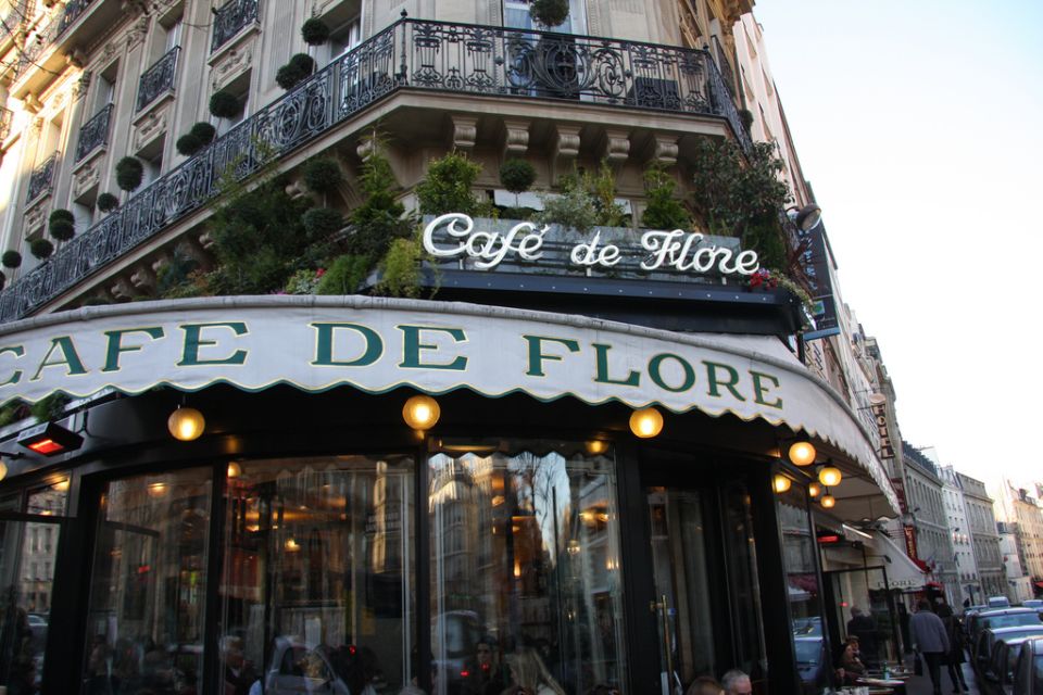 French Lesson at Cafe De Flore and Paris Guided Tour - Language Options Available