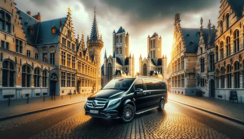 From Amsterdam: to Ghent - Private Driver - Luxury Car - Historic Ghent Highlights