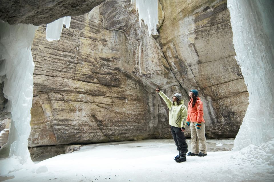 From Jasper: Maligne Canyon Guided Ice Walking Tour - Activity Description