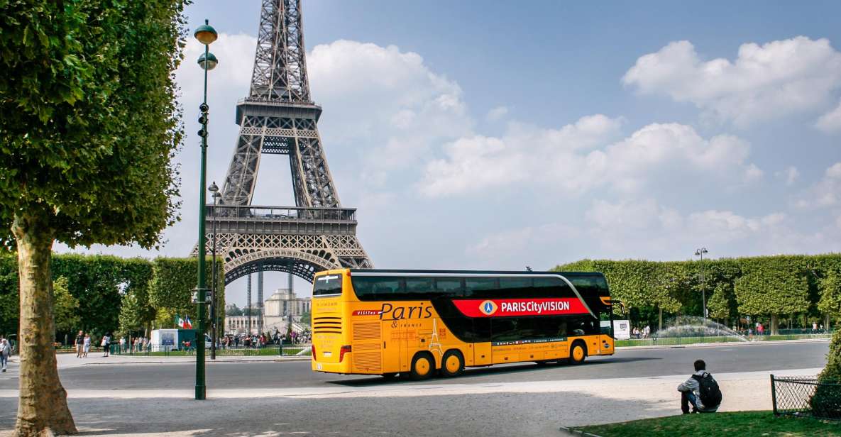 Paris: Audio-Guided Bus Tour & Seine River Cruise - Exploring Parisian Landmarks