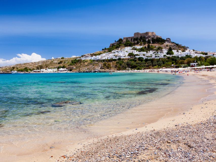 Rhodes: Boat Trip to Lindos With Swimming Stops - Full Description