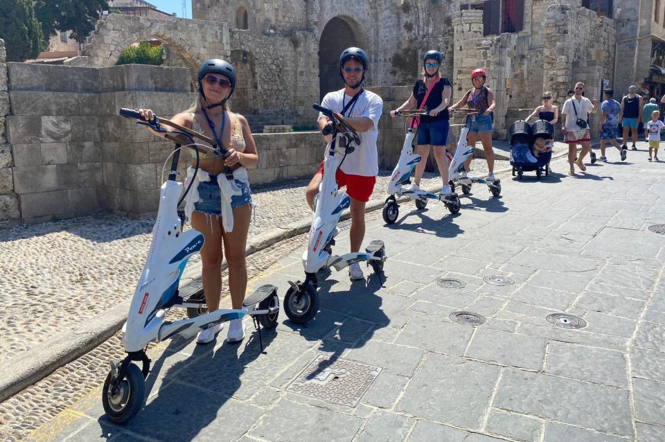 Rhodes: Explore the New and Medieval City on Trikkes - Itinerary