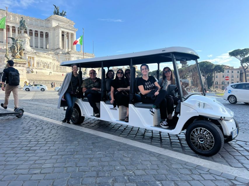 Rome: Private Golf Cart City Highlights Tour - Activity Description