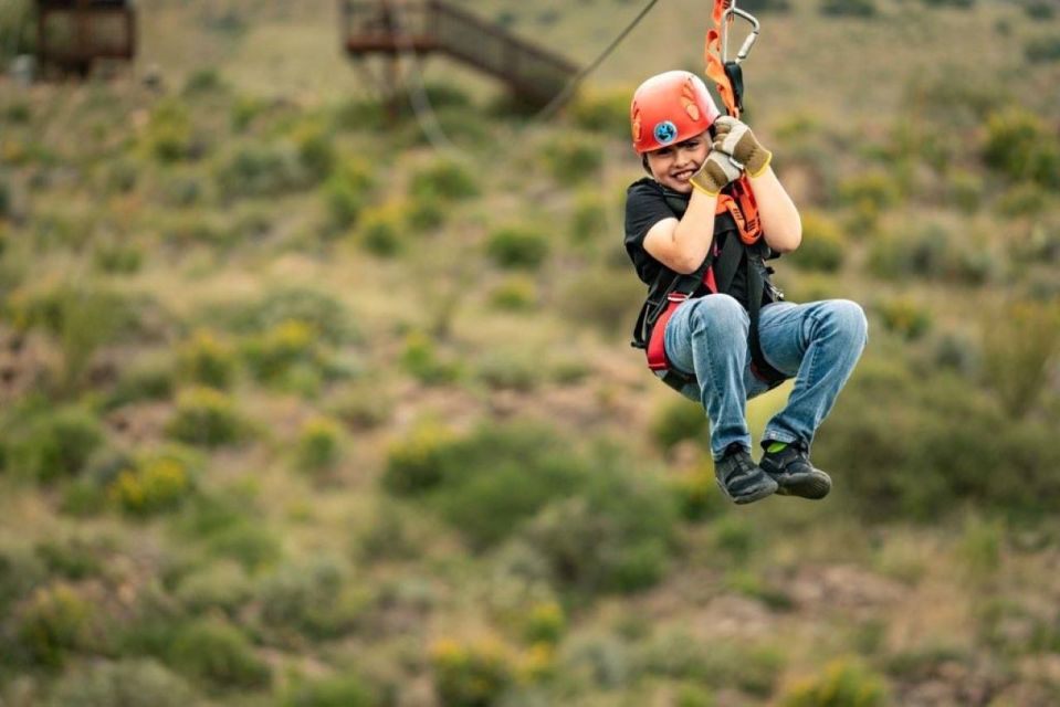 Tucson: 5-Line Zipline Course in the Sonoran Desert - Inclusions