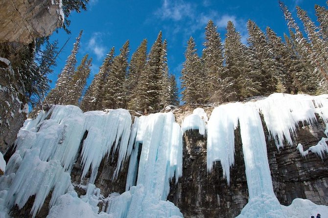 Winter Ice Walk in Johnston Canyon Lake Minnewanka Day Trip - Itinerary Highlights