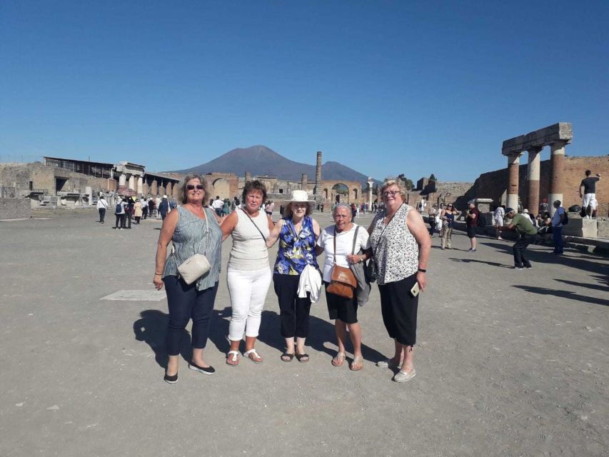 From Rome: Pompeii Ruins and Mt. Vesuvius W/ Lunch & Wine - Important Information