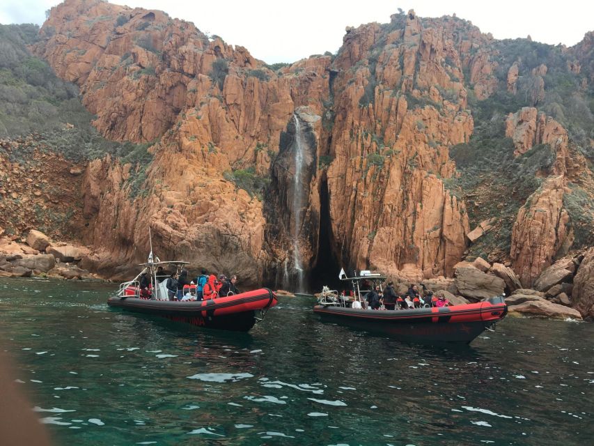 From Sagone/Cargèse: Capo Rosso, Piana & Scandola Boat Tour - Inclusions