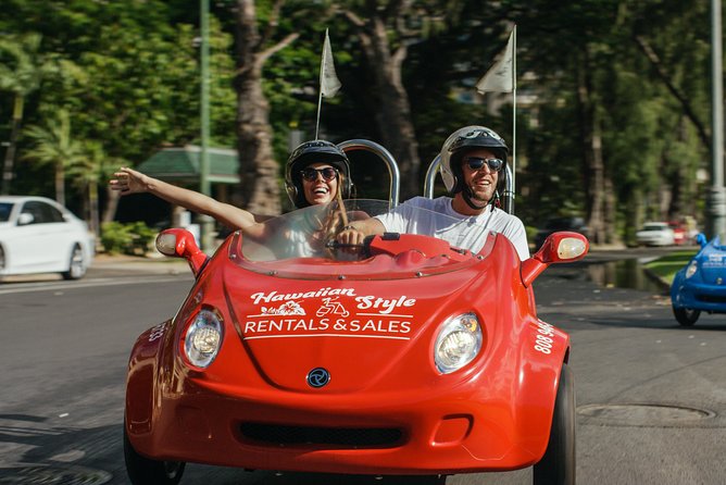 Hawaiian Style Scoot Coupe Rental for the Day - Policies and Support