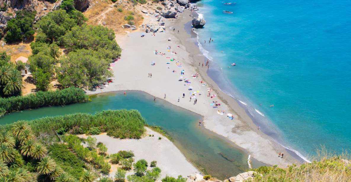 Heraklion: Preveli Palm Beach Boat Trip & Rethymno Town Tour - Language Options