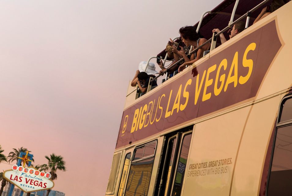 Las Vegas: Big Bus Hop-on Hop-off Sightseeing Tour - Inclusions